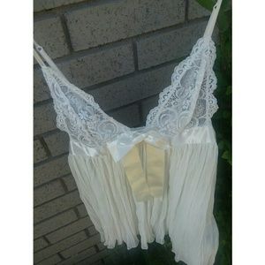 Victoria's Secret Intimates & Sleepwear - 😍VICTORIA'S SECRET😍 Sexy White Babydoll Nighty Victoria's Secret Intimates & Sleepwear - 😍VICTORIA'S SECRET😍 Sexy White Babydoll Nighty